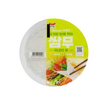 일미 쌈무350g 푸드득 반찬 식자재 간식, G90_단일옵션