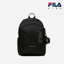 휠라 [공식] 키즈 플랫 웨빙 백팩 BLACK