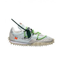 (W) 나이키 x 오프화이트 와플 레이서 화이트 Nike OffWhite Waffle Racer White