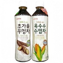 롯데 초가을 우엉차 옥수수수염차 500mlx24펫 2041651, 롯데 옥수수 수염차