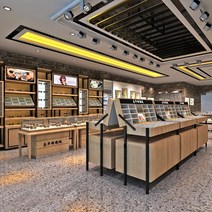 안경진열대 안경거치대 진열장 선글라스 디스플레이 보관함 2023 스타일 안경 캐비닛 단단한 나무 생태 페인트가없는 카운터 빠른 패션 선반, [05] 스타일과 크기를 사용자 정의 할 수 있습니다