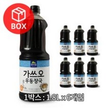 면사랑 가쓰오 우동장국1.8L 6개 1박스, 1.8L