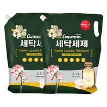 컨센서스 액체세제 2.1L x2 수련(리필)