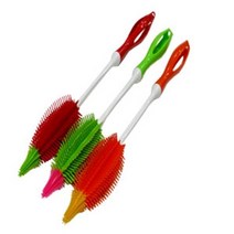 OYT902478 디아코니아 대일코리아 파미레 실리콘 병솔 페탈 브러쉬 35cm 설거지용품, 1