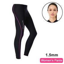네오프렌 소재 따뜻한 잠수복 바지 남녀 공용 수중 에어로빅 다이빙 서핑 수영 스노클링 스쿠버 카약 1.5mm 2mm 3mm