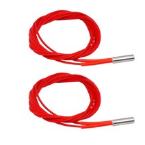 차량용 무시동 이동식 캠핑 히터 온풍기 3D 프린터 카트리지 히터 12V/24V 40W 6x20mm 1m PT100 HOTEND Volcano MK8 MK9 압출기 부품 12V, 02 2PCS 6x20 24V30W