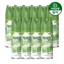 유한양행 해피홈 아웃도어 에어로솔(150ml) 10개, 없음