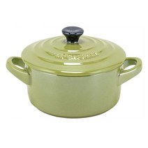 Le Creuset 르쿠르제 미니 꼬꼬떼 론도 오븐 냄비 / 메탈릭팜 찌게냄비, 1개
