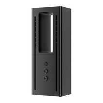 700W 유행 데스크탑 PTC 팬 히터 블레이드리스 냉각 및 난방 휴대용 홈 오피스 워머 미국 EU JP 전기 공간, [01] Black, [01] 미국, 01 미국
