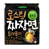 풀무원 로스팅 짜장면 트러플 오일 4p, 2개, 460g
