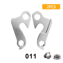 오토바이 자전거 스쿠터 부품 인테리어 용품 튜닝 공구 2pcs 사이클링 도로 자전거 산악 자전거 프레임 mtb 기어 뒷 변속기 행거 드롭 아웃 테일 후크 무료 나사 포함, 2개 011