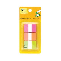 프린텍 팝업 인덱스탭 스티키노트 형광3색 IT3825-3N 38*25mm