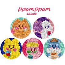 3D 뽐뽐스튜디오 귀염뽀짝 거울세트 5종, 코코