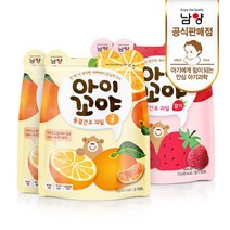 아이꼬야 동결건조 과일 귤, 귤 2개+딸기 2개