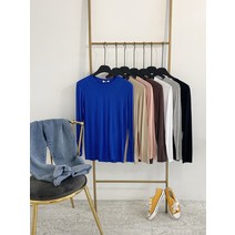 허니제이 / 1+1 기본충실 실켓 부드러운 찰랑 이너 티셔츠
