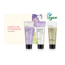 비욘드 비건 샤워 세트 (바디워시 100ml 샴푸 100ml 트리트먼트 100ml), 1