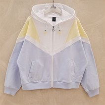 JCB JCB주니어 NC02 여아 특양면 절개배색 후드집업점퍼 JBF9S141GV (9472158)