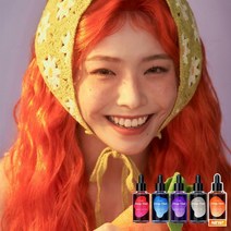 [1초염색/New Color]헤어플러스 컬러 드롭틴트 50ml+(증정)DIY키트, 헤어 드롭 틴트(미드나잇바이올렛)+(증정)di
