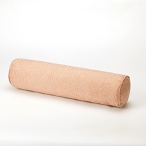코골이방지 메모리폼 숙면베개 퓨어 컬러 코튼 린넨 헤드 지지 베개 사무실 소파 침대 수면 볼스터 이동식, 14 pink_01 10x40cm