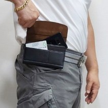 휴대폰 허리 벨트 케이스 파우치 핸드폰 가죽 보관 스마트폰집 허리띠 카드수납 가로형, 가죽벨트파우치 XXL, 1개