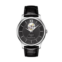 TISSOT 티쏘 남성 가죽 시계 트레디션 T063.907.16.058.00