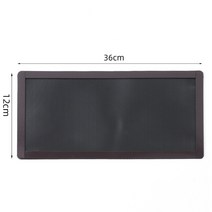 마그네틱 PC 섀시 냉각 먼지 필터 마그네틱 PVC 네트 가드 팬 커버 방진 컴퓨터 메쉬, 05 12x36cm, 1236