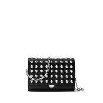 마이클코어스 Michael Kors 컬렉션 야스민 송아지 HR 팔라듐 스터드 숄더백 여성 가죽