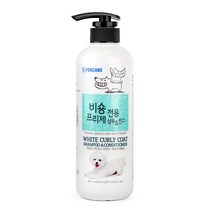 비숑 전용 샴푸 린스 강아지 목욕 550ml 강아지각질, 1개