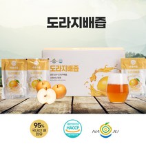 배꽃마을 나주 명품 도라지배즙 100ml - 100개 50개, 배즙 100ml X 50개입