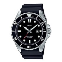 남성용 잠수 스쿠버 다이버 시계 Casio Collection MDV-107
