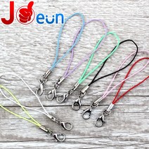 폰고리 핸드폰줄 스트랩 8자고무줄 휴대폰줄, 폰고리-그린
