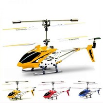 헬기 전동 헬리콥터 rc 비행기 오리지널 Syma S107G 3 채널 원격 제어 충돌 방지 드롭 자이로 합금 항공기 장착, 빨간색 포장 없음