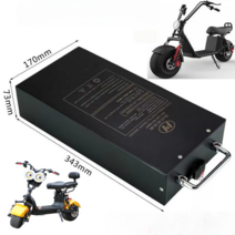 할리 전동스쿠터 전용 배터리 12Ah 20Ah 48V, (탈착식 48V12A)
