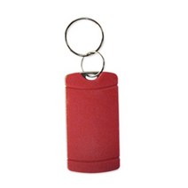 IC 13.56Mhz UID 변경 가능 S50 재기록 매직 1K NFC RFID 토큰 배지 열쇠 고리 키 체인 링 태그 카드 1 개, [02] 빨간