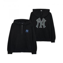 엠엘비 MLB 베이직 백빅로고 오버핏 후드 집업 NY ( 블랙 )3ATRB0231-50BKS