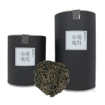 하동 수제발효 쑥차티백+쑥차잎 2P 선물세트(지리산 야생쑥차), 쑥차잎(1)+쑥차티백(1)