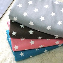 자투리 북유럽원단 옥스포드 꼬마별 홈패션천 택1, 옥스포드꼬마별 그레이