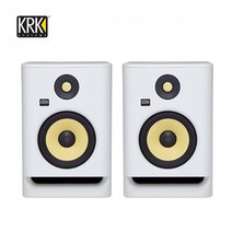 KRK Rokit 7 G4 7인치 니어필드 스튜디오 모니터 스피커 2통 (1조) Rokit7 - 화이트, [KRK] Rokit 7 G4 (1조) - 화이트
