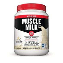 Muscle Milk Lean 바닐라 크림 단백질 파우더 0.9kg2파운드 1팩 205997