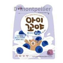 아이꼬야 불가리스 요거트 과자 17 g, 20억 유산균 블루베리, 17g, 200개