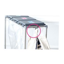 시청 음식점 대형휴지통 2단 다세대빌라 분리수거커버 어린이집 분리수거 대용량 수거함 이쁜분리수거통