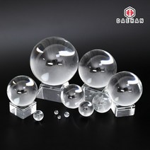 크리스탈 유리구슬 수정구 투명볼 촬영소품 페이퍼웨이트 문진 DH-S022, 유리구슬 0.6cm (100g)