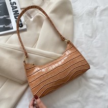 패션 절묘한 쇼핑 가방 레트로 캐주얼 여성 토트 숄더 백 여성 가죽 솔리드 컬러 체인 핸드백