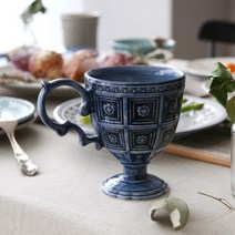메세라미카 티에라 어거스타 머그 350ml 2color, 크리스탈블루, 1개