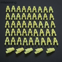 화스너 하스너 앙카 지지대 앵글 볼트 Mtsooning 자동차 트림 플라스틱 패스너 클립 제어판 대시 보드 BYD 기아 도요타용 50 개, 50개