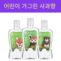 동아제약 어린이용 가그린 사과향, 3개, 380ml