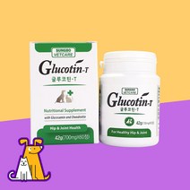 글루코틴T 60정 강아지 고양이 관절영양제 글루코사민