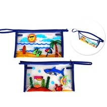 비치백-파우치(eva스티커포함), 2.바닷속