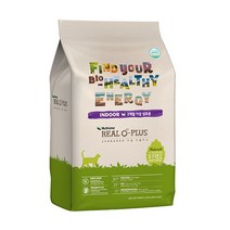 리얼오플러스 캣 인도어 2.4kg / 고양이사료 / 리얼오가닉, 1개