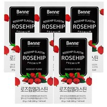 본네 로즈힙 퓨레 엘라스틴 스틱, 20g x 14포, 5박스
